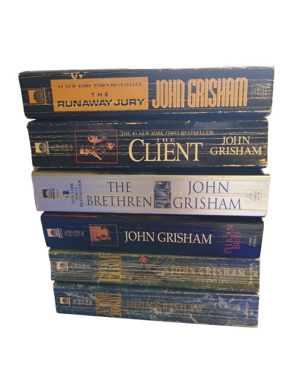 John Grisham Paperback Collection Set of 6 Novels